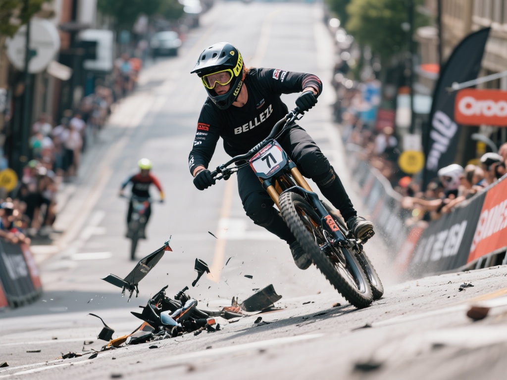 “贝莱斯再度称王，蝉联城市速降赛总冠军”